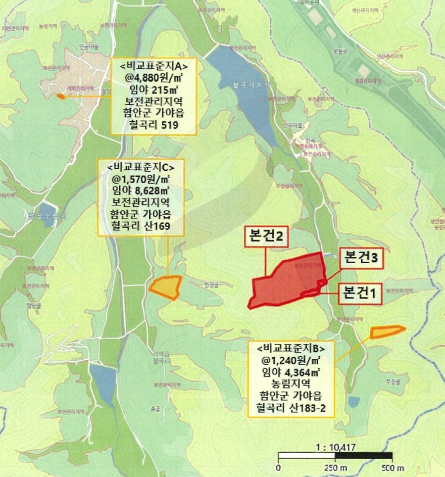 경상남도 함안군 가야읍 혈곡리 736 외 1필지 임야 경매 사진 25