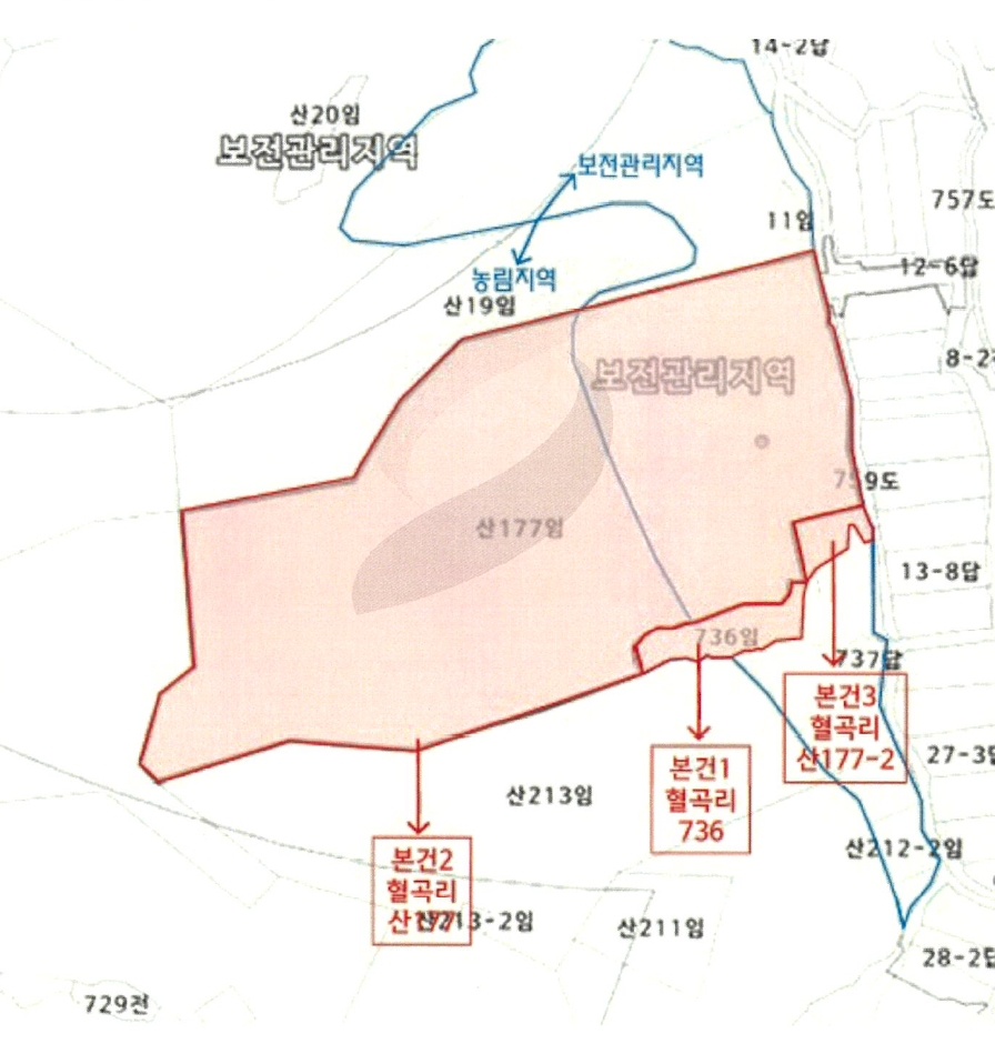 경상남도 함안군 가야읍 혈곡리 736 외 1필지 임야 경매 사진 26