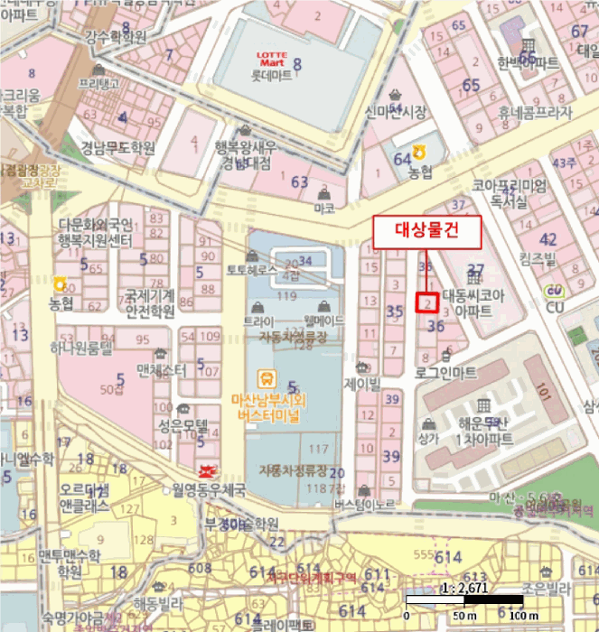 경상남도 창원시 마산합포구 해운동 36-2 4층401호 외 2개호 숙박(콘도등) 경매 사진 18