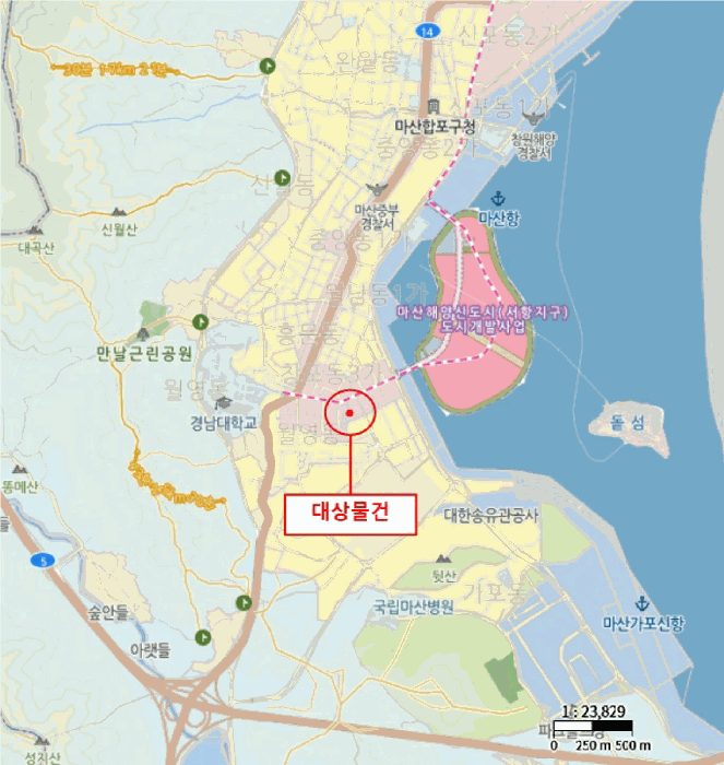 경상남도 창원시 마산합포구 해운동 36-2 4층401호 외 2개호 숙박(콘도등) 경매 사진 19