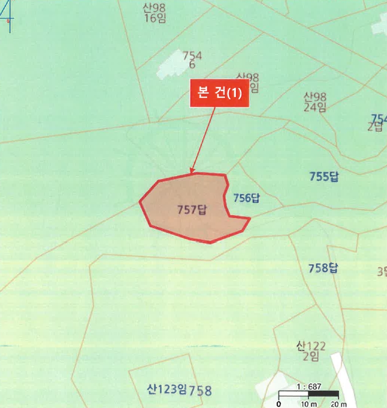 경상남도 산청군 단성면 운리 757 답 경매 사진 24
