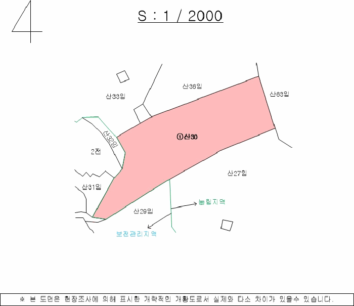 경상남도 창녕군 이방면 상리 산30 임야 경매 사진 7