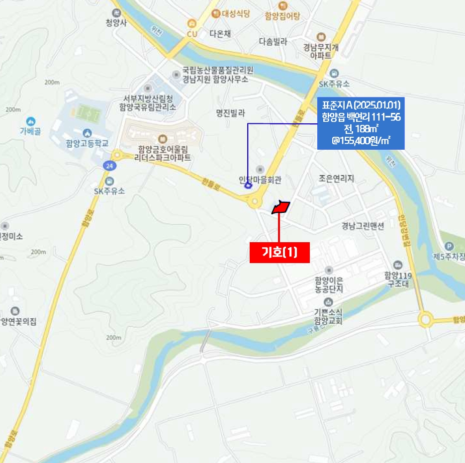 경상남도 함양군 함양읍 이은리 972-5 임야 경매 사진 10