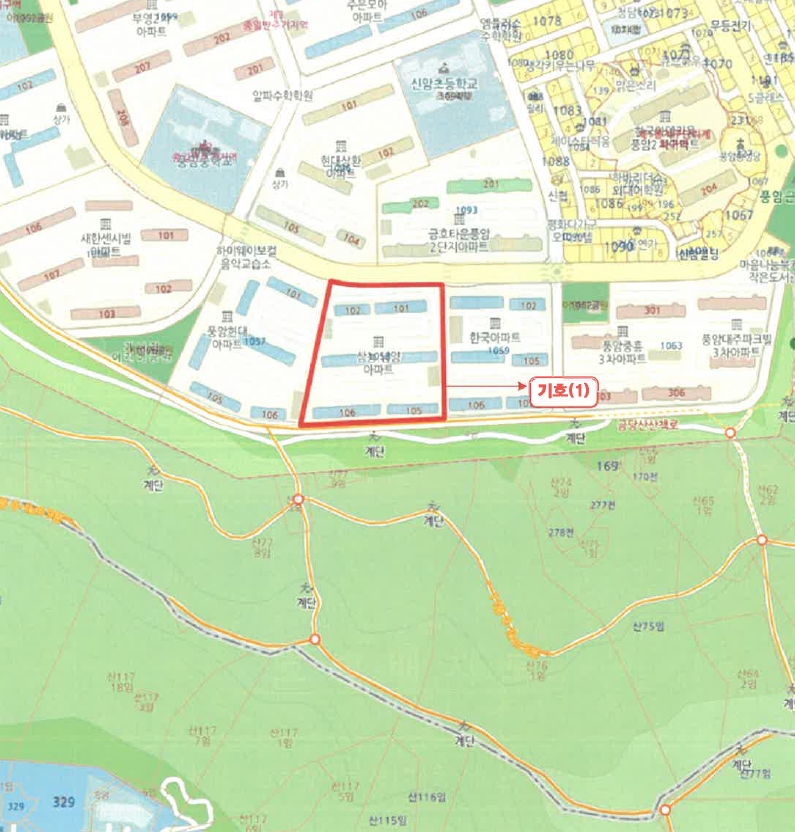 광주 서구 풍암동 1058, 104동 6층601호 (풍암동,삼능아파트) 아파트 경매 사진 7