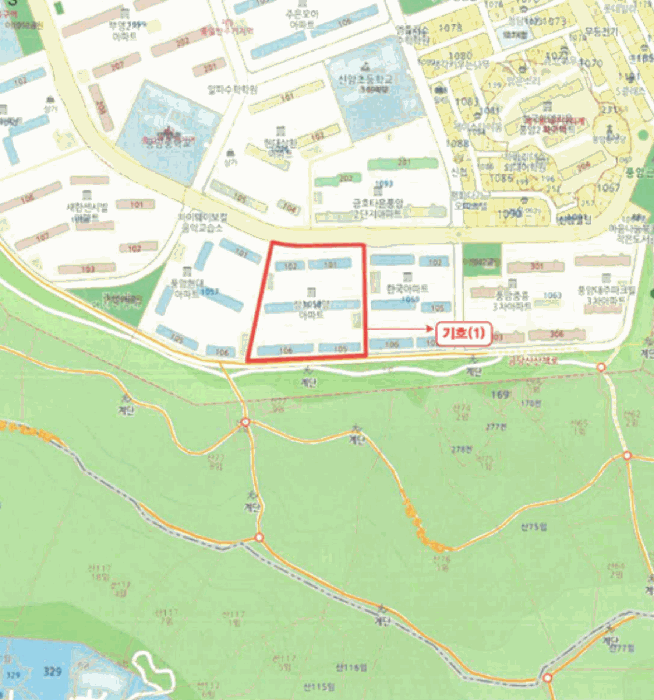 광주 서구 풍암동 1058, 104동 6층601호 (풍암동,삼능아파트) 아파트 경매 사진 9