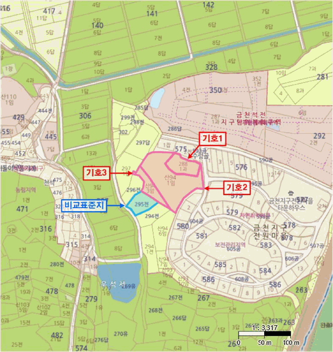 전라남도 나주시 금천면 석전리 288-1 외 2필지 과수원 경매 사진 17