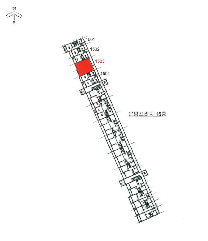 광주광역시 북구 운암동 940 운암프라자 제1동 제15층 제1503호 아파트 경매 사진 14