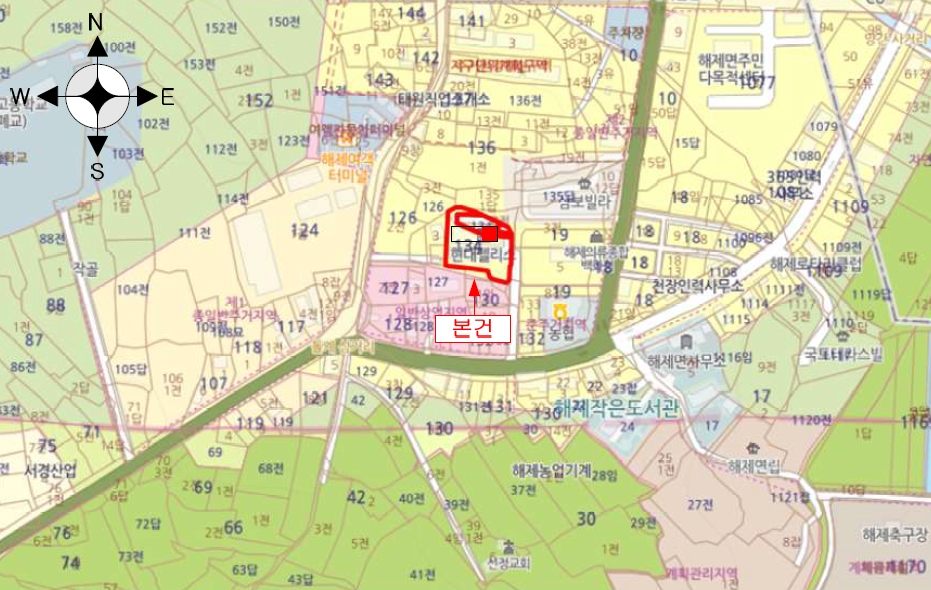 전라남도 무안군 해제면 신정리 134-5 산정하이빌 1층 101호 외 1필지 아파트 경매 사진 7