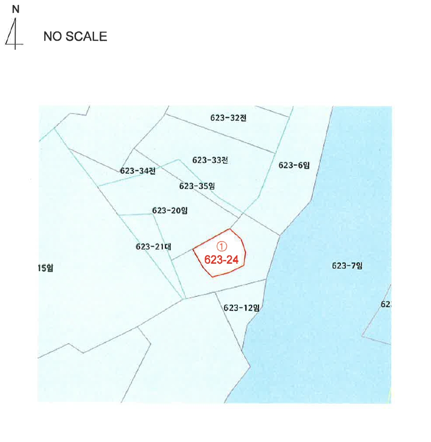 전라남도 함평군 대동면 용성리 623-24 임야 경매 사진 4