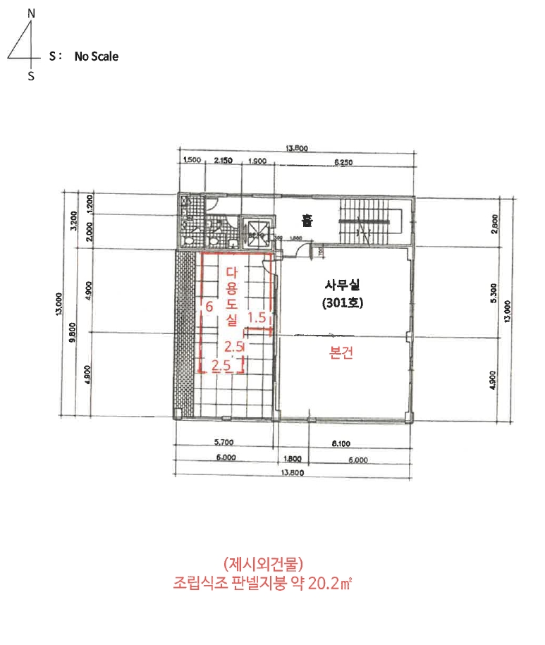 전라남도 목포시 옥암동 1152-2 301호 근린상가 경매 사진 30