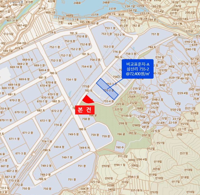 전라남도 장흥군 장흥읍 삼산리 755-6 공장용지 경매 사진 11