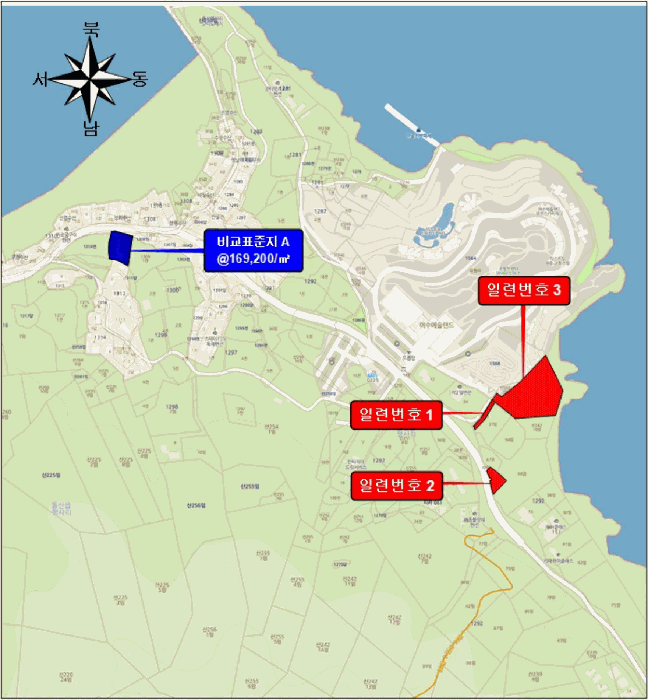 전라남도 여수시 돌산읍 평사리 1292-103 외 1필지 임야 경매 사진 17