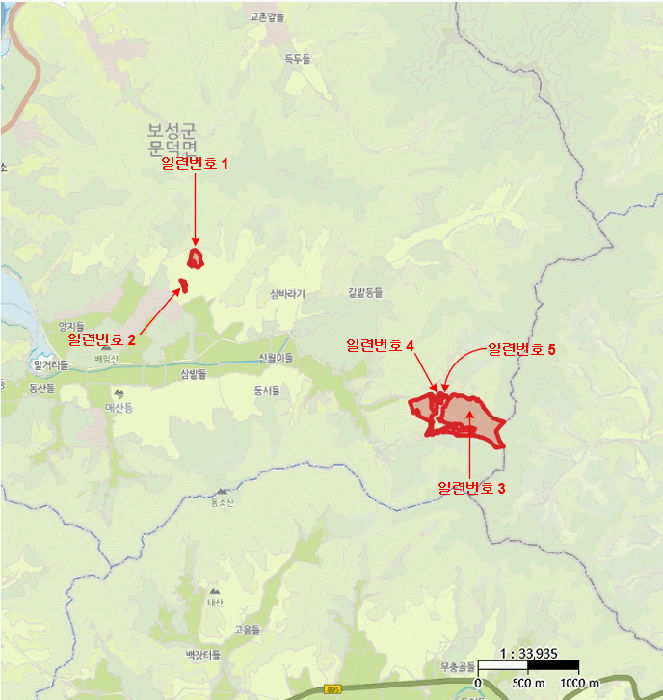전라남도 보성군 문덕면 귀산리 산112 임야 경매 사진 118