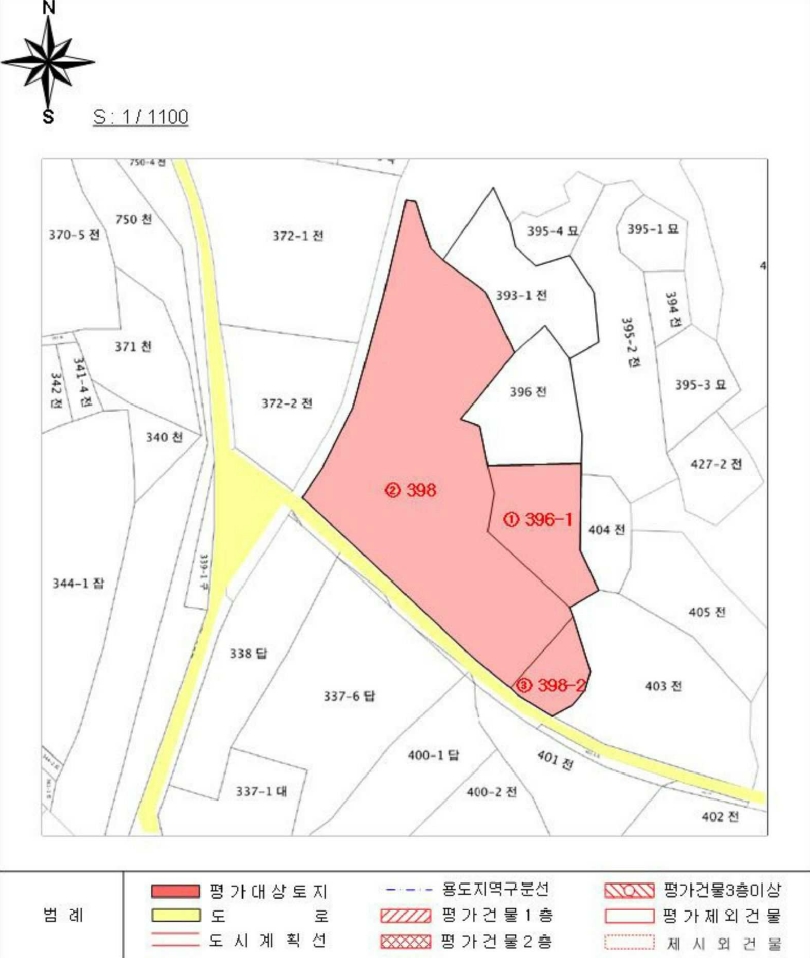 전라남도 완도군 군외면 불목리 396-1 외 2필지 전 경매 사진 29