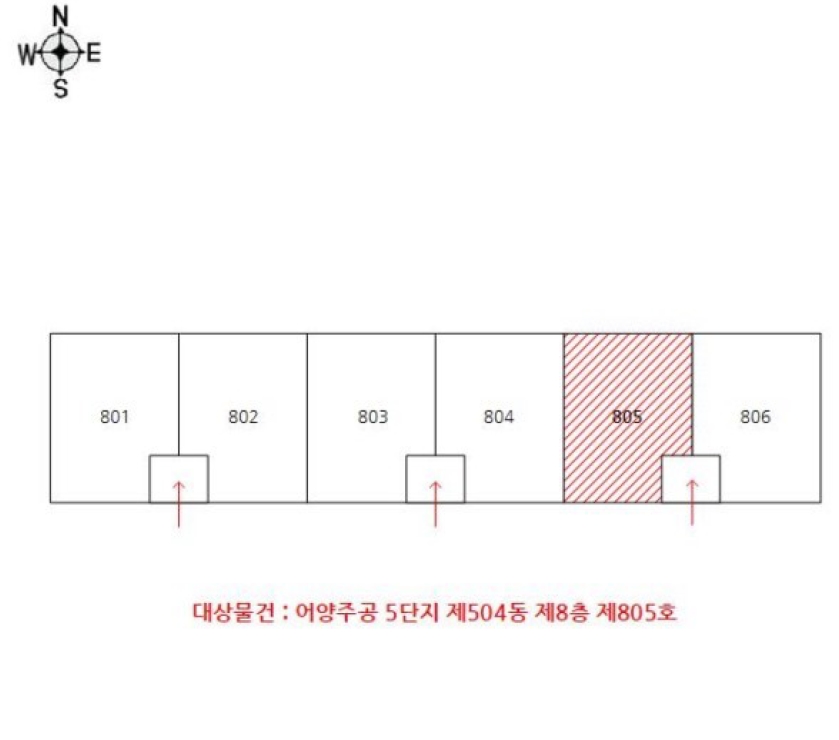 전북특별자치도 익산시 어양동 621 어양주공5단지 504동 8층805호 아파트 경매 사진 13