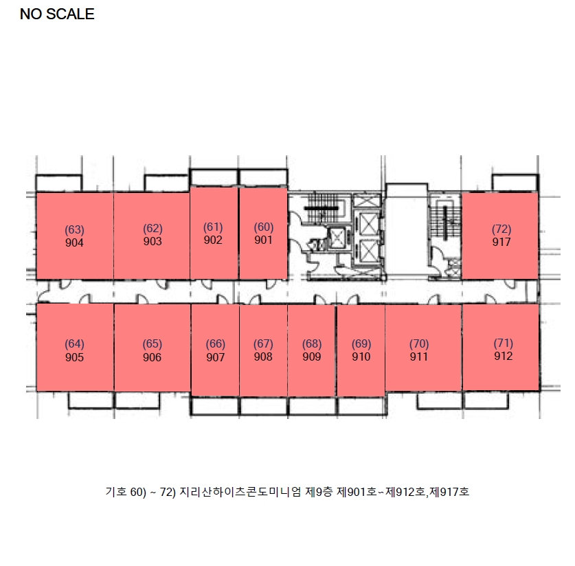 전북특별자치도 남원시 산곡동 15-2, 지하2층201호 (산곡동,지리산하이츠콘도미니엄) 외 110개호 숙박(콘도등) 경매 사진 235