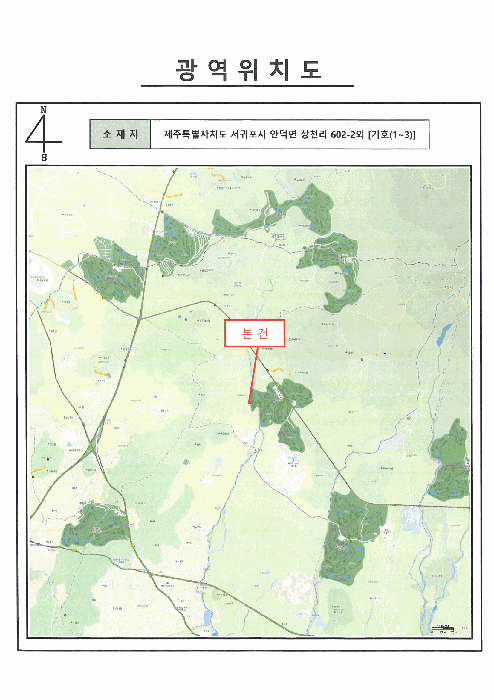제주특별자치도 서귀포시 안덕면 상천리 602-2 외 2필지 임야 경매 사진 10