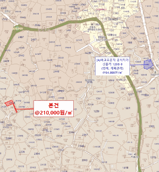 제주특별자치도 제주시 조천읍 선흘리 2418-3 임야 경매 사진 22