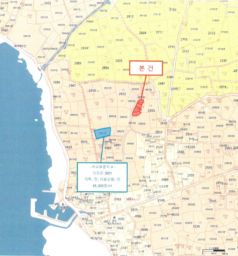 제주특별자치도 서귀포시 대정읍 신도리 2960 외 3필지 답 경매 사진 13