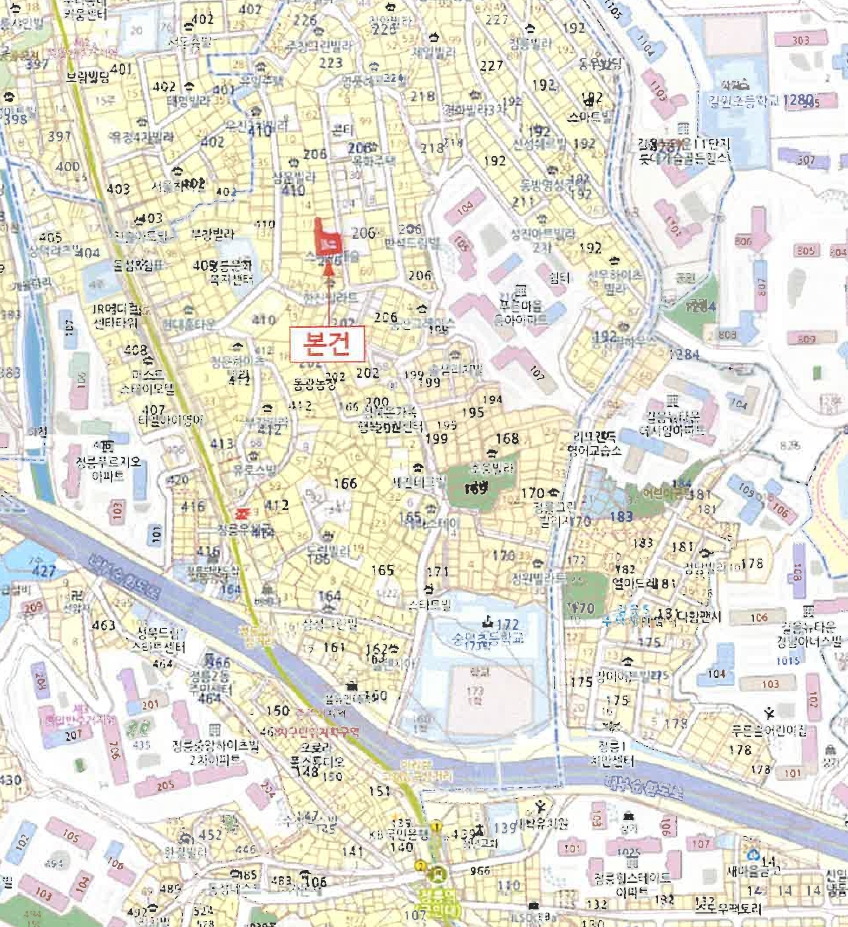 서울특별시 성북구 정릉동 206-151 스테이캐슬 에이동 3층302호 다세대(빌라) 경매 사진 21
