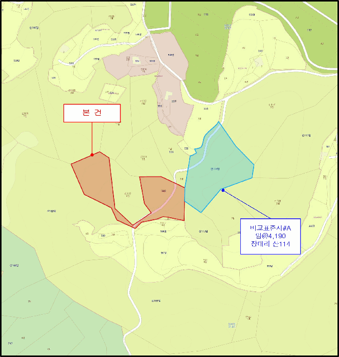 충청남도 태안군 원북면 장대리 560-3 임야 경매 사진 30