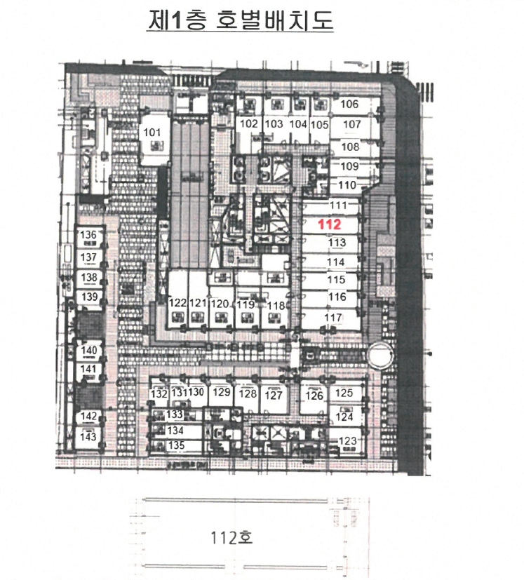 부산광역시 수영구 민락동 181-88 타워더모스트광안 1층112호 근린상가 경매 사진 24