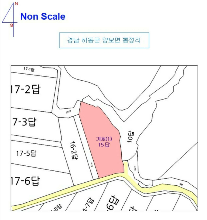 경상남도 하동군 양보면 통정리 15 답 경매 사진 22