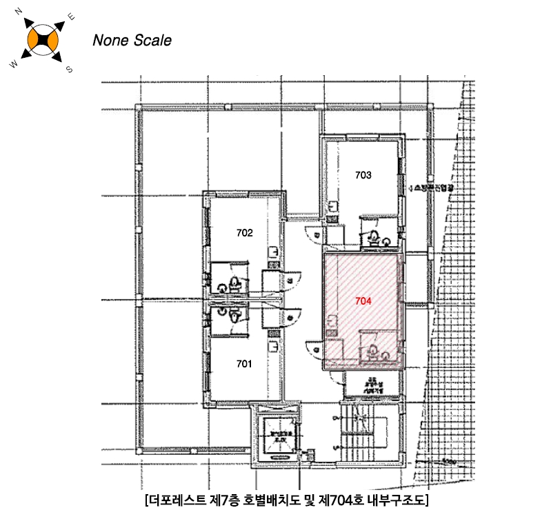 서울특별시 동작구 상도1동 519-1 더포레스트 7층704호 오피스텔 경매 사진 21