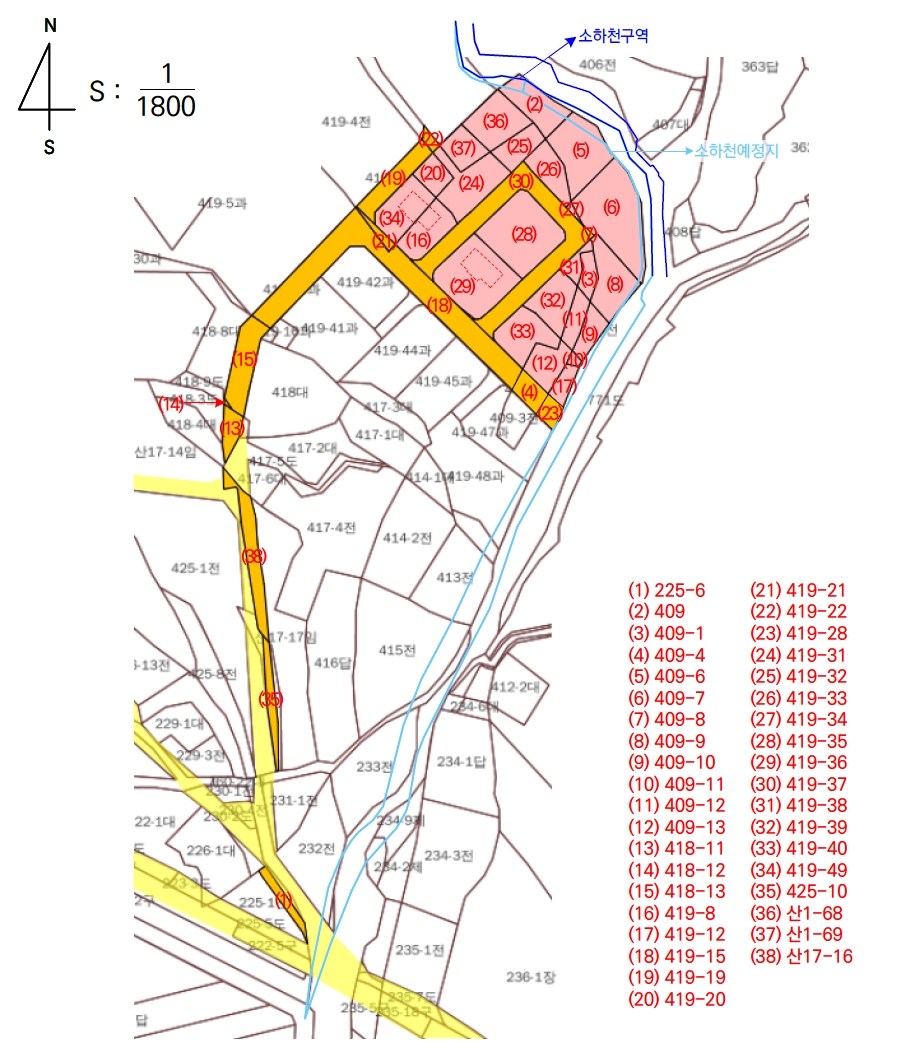 충청북도 진천군 진천읍 장관리 225-6 외 37필지 전 경매 사진 41