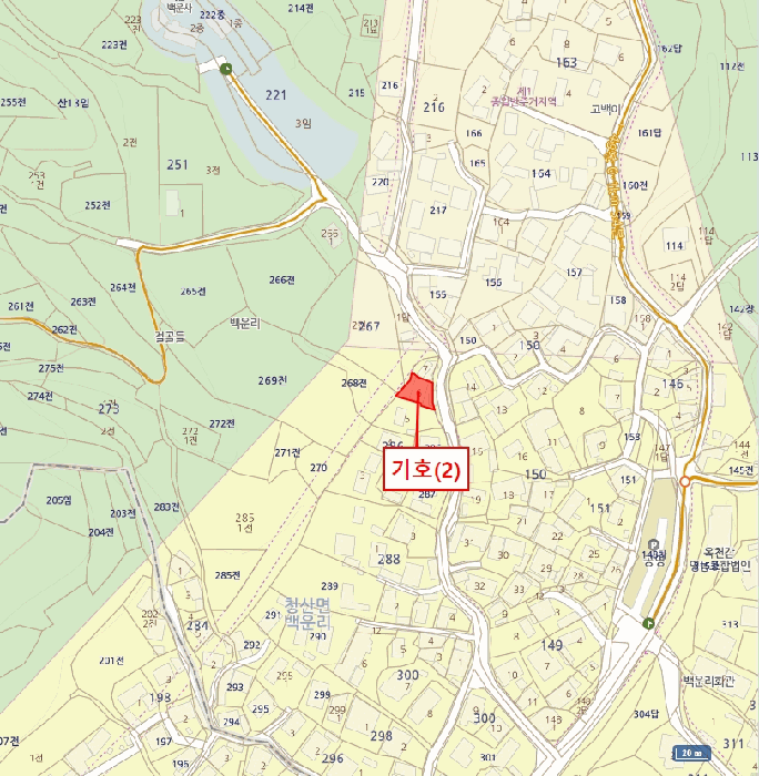 충청북도 옥천군 청산면 백운리 286 단독주택 경매 사진 15
