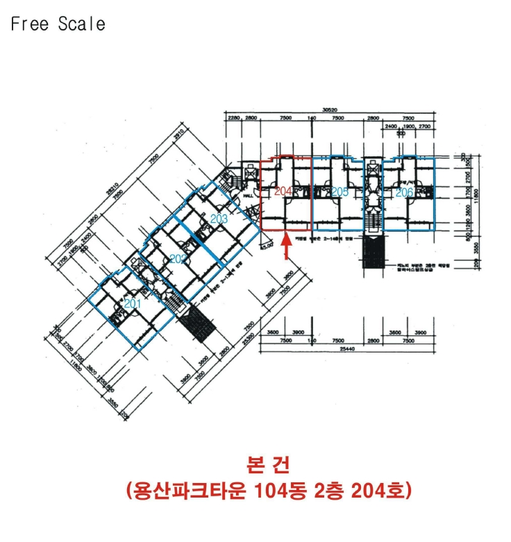대구광역시 달서구 용산동 911 용산파크타운 104동 2층204호 외 1필지 아파트 경매 사진 19