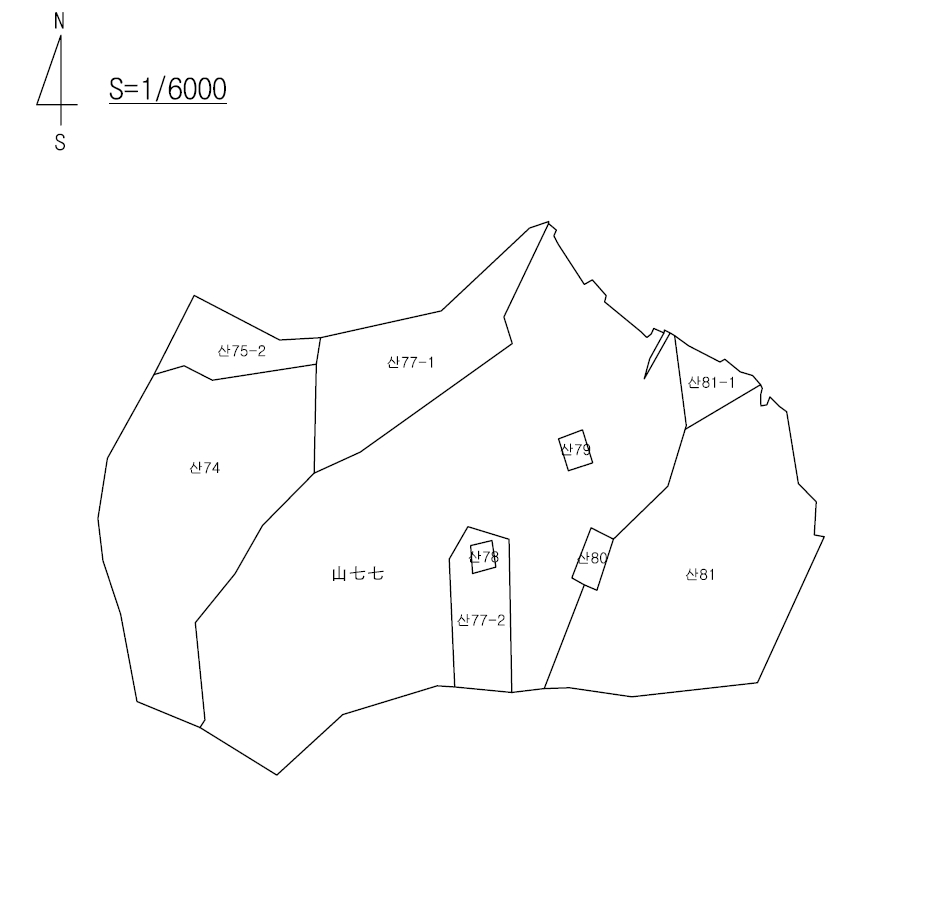 경상북도 영양군 청기면 저리 산77 임야 경매 사진 13