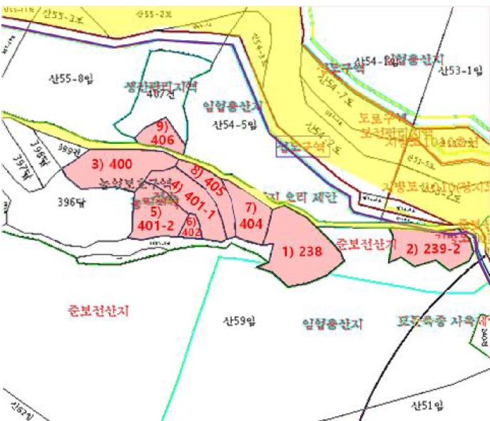 경상남도 고성군 삼산면 두포리 238 외 7필지 답 경매 사진 29