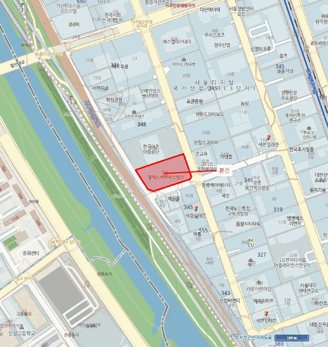 서울특별시 금천구 가산동 554-2 가산한화비즈메트로2차 제16층 제1626호 아파트형공장 경매 사진 27