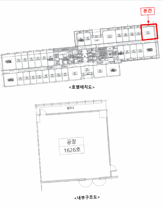 서울특별시 금천구 가산동 554-2 가산한화비즈메트로2차 제16층 제1626호 아파트형공장 경매 사진 28