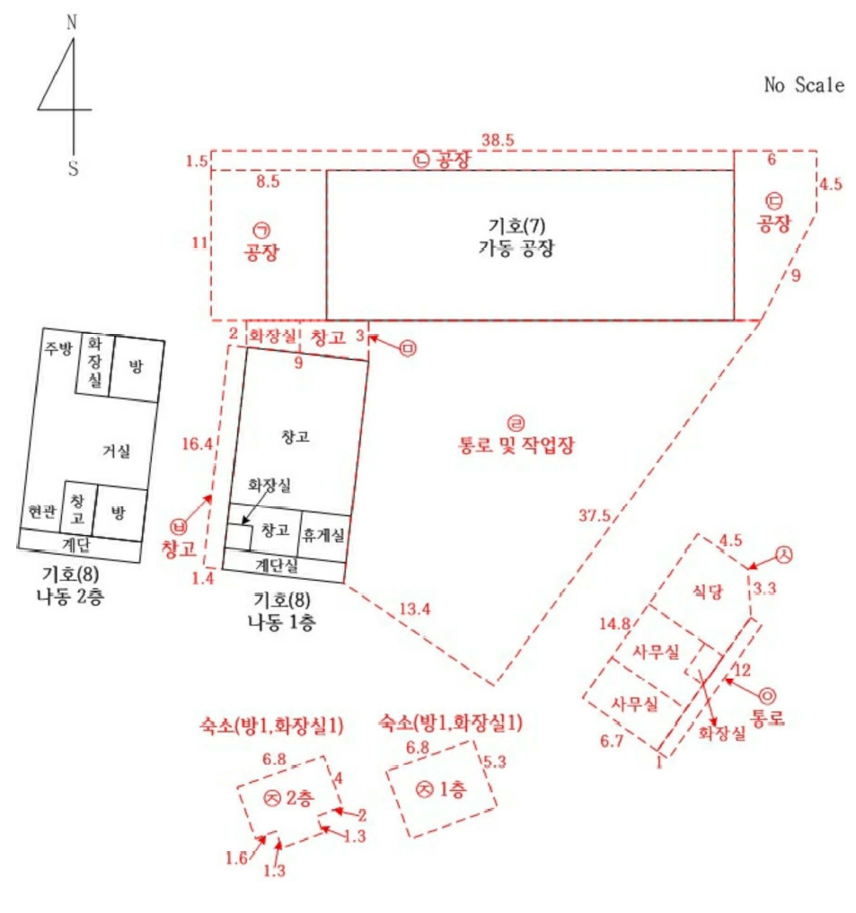 경기도 포천시 내촌면 내리 169-9 외 5필지 공장 경매 사진 18