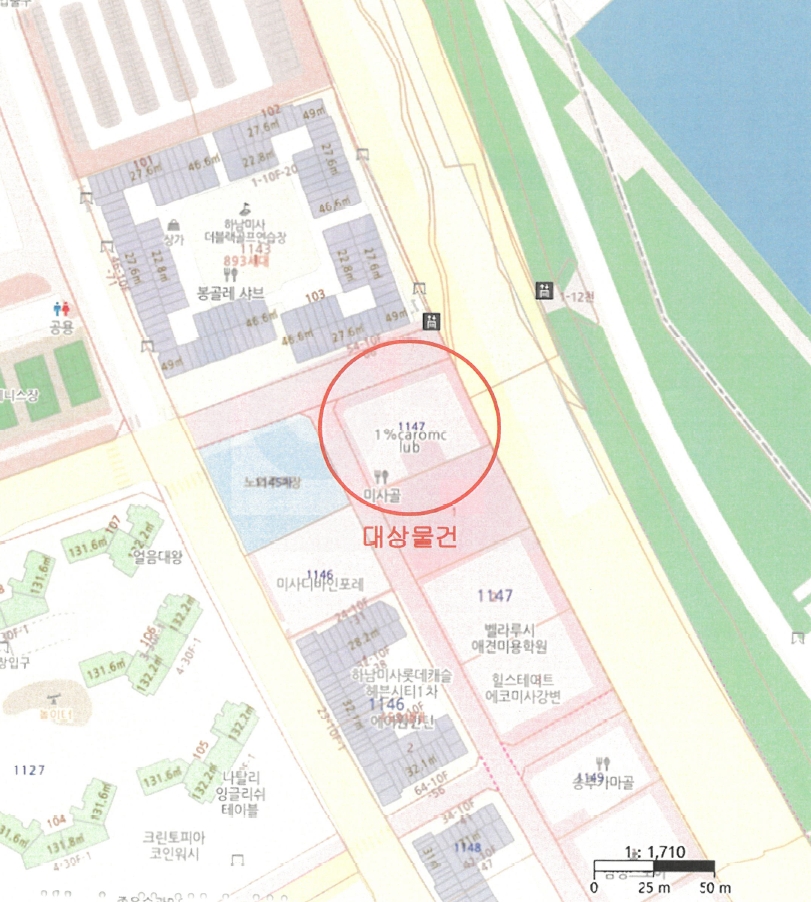 경기도 하남시 망월동 1147 트레비타워 1층107호 근린상가 경매 사진 17