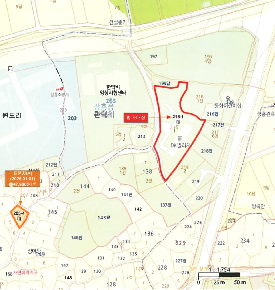 전라남도 장흥군 장흥읍 관덕리 215-1 다가구주택 경매 사진 70