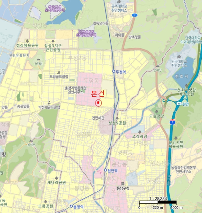충남 천안시 서북구 성정동 1414, 7층706호 (성정동,해피드림) 도시형생활주택 경매 사진 32