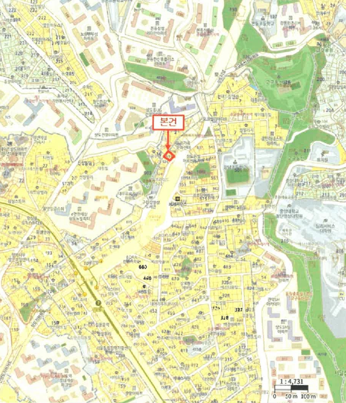 서울특별시 동작구 상도1동 519-1 더포레스트 5층507호 오피스텔 경매 사진 19