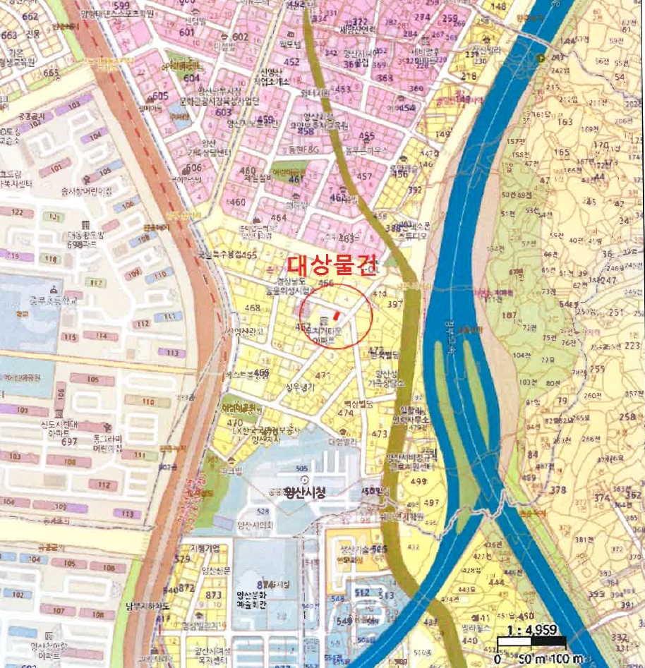 경상남도 양산시 남부동 467-3 무지개타운 4층407호 아파트 경매 사진 13