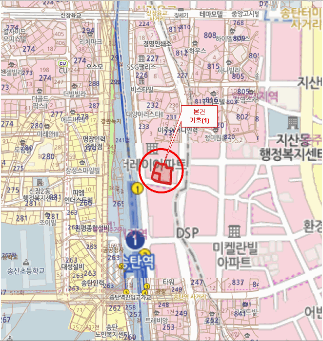 경기도 평택시 신장동 238-20 대준블루온3 6층601호 외 2필지 아파트 경매 사진 13