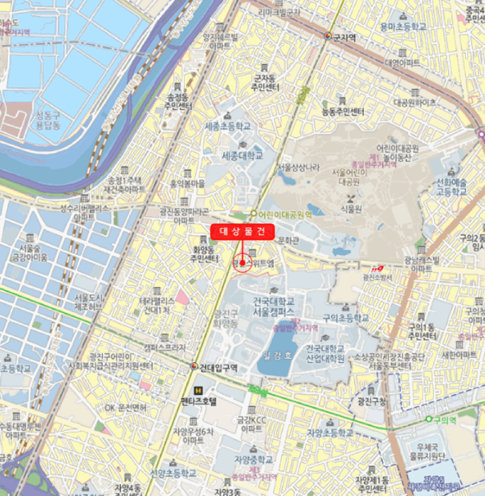 서울특별시 광진구 화양동 94-13 엘리시아1차 4층405호 외 1필지 오피스텔(주거) 경매 사진 11