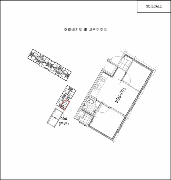 서울 금천구 독산동 1005-1, 제102동 제9층 제904호 (독산동, 독산보세쥬르) 오피스텔(주거) 경매 사진 10