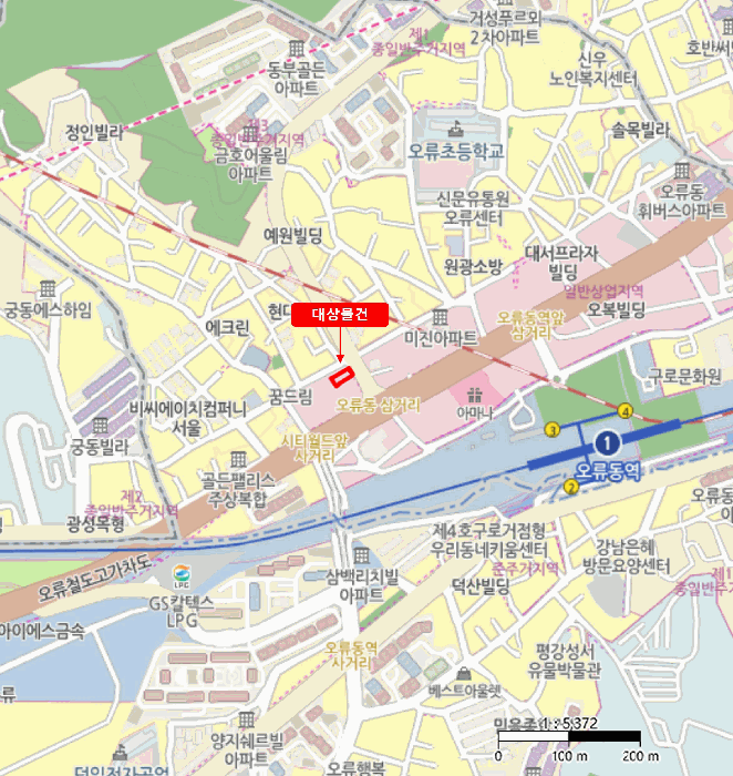서울특별시 구로구 오류동 6-63 루체비스타 제10층 제1004호 외 1필지 도시형생활주택 경매 사진 13