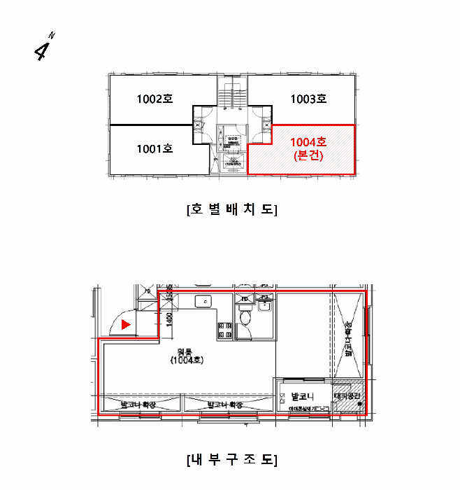 서울특별시 구로구 오류동 6-63 루체비스타 제10층 제1004호 외 1필지 도시형생활주택 경매 사진 15