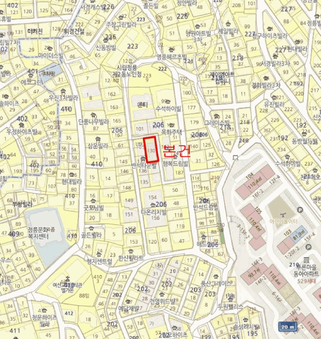 서울특별시 성북구 정릉동 206-130 가온팰리스 씨동 4층 403호 다세대(빌라) 경매 사진 29