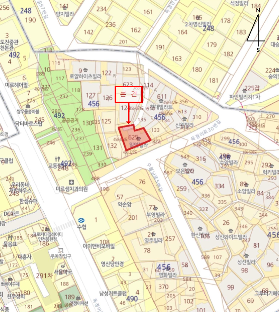 인천광역시 미추홀구 용현동 456-625 4층403호 다세대(빌라) 경매 사진 19