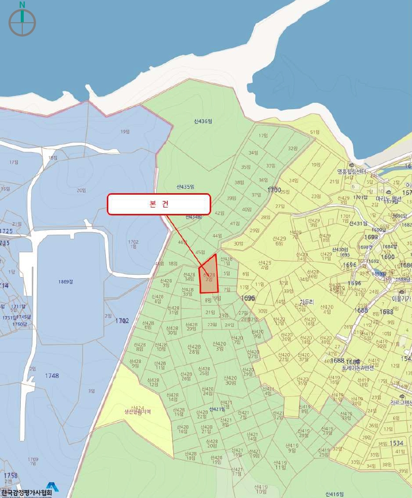 인천광역시 옹진군 영흥면 내리 산428-2 임야 경매 사진 21