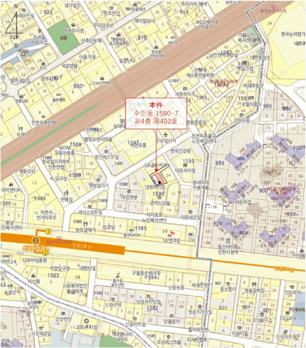 인천광역시 미추홀구 주안동 1590-7 402호 다세대(빌라) 경매 사진 29